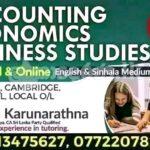 Accounting edexcel cambridge Local AL and OL commerce