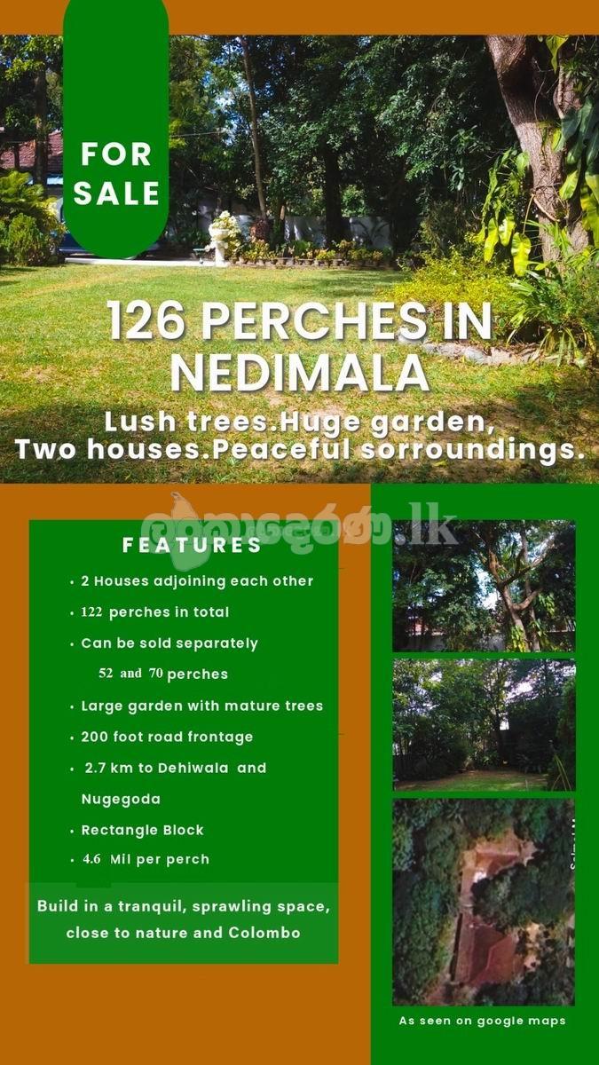 Code 3900 Lands with  house for sale Nedimala