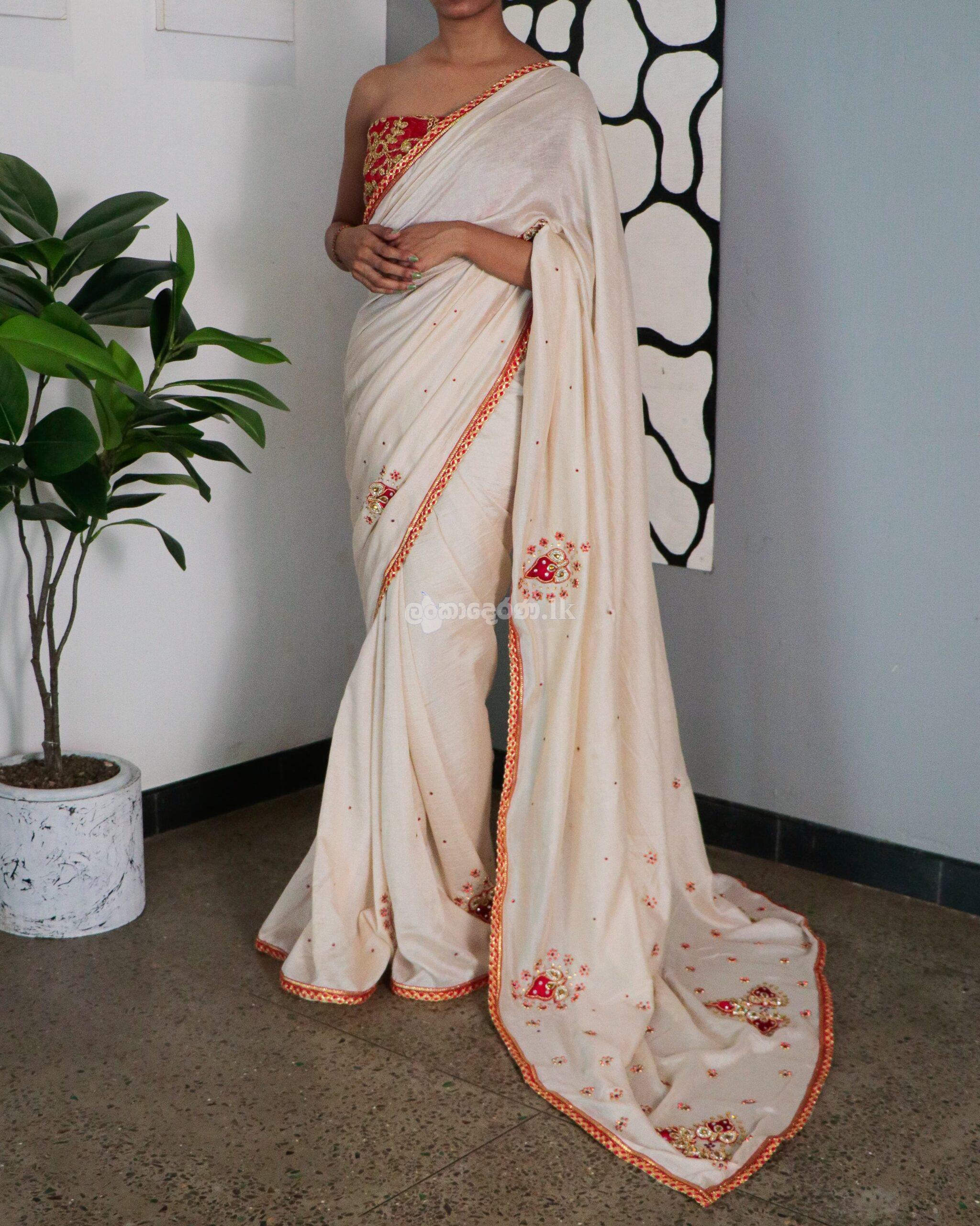 Worked saree for sale