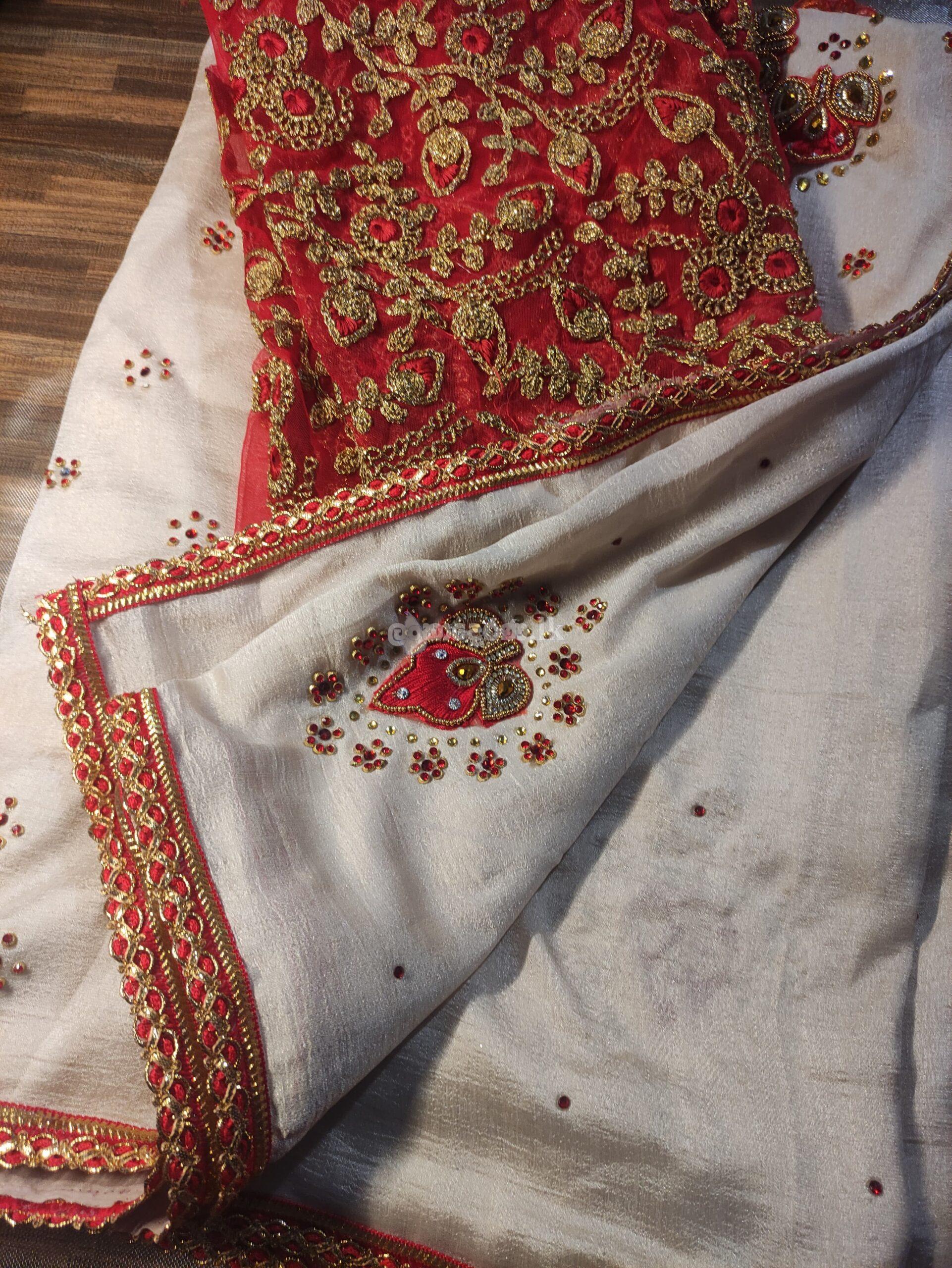 Worked saree for sale