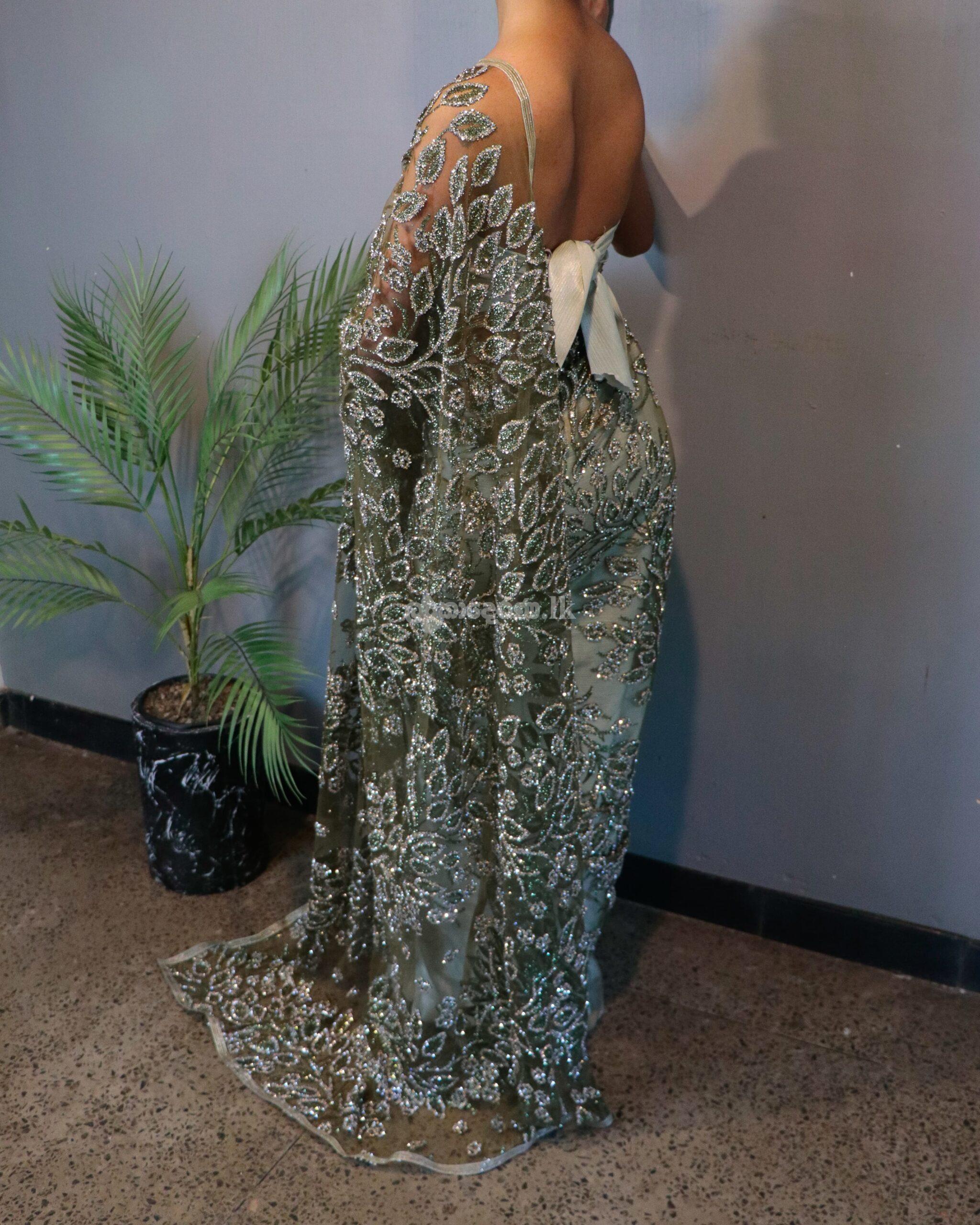 Worked saree for sale