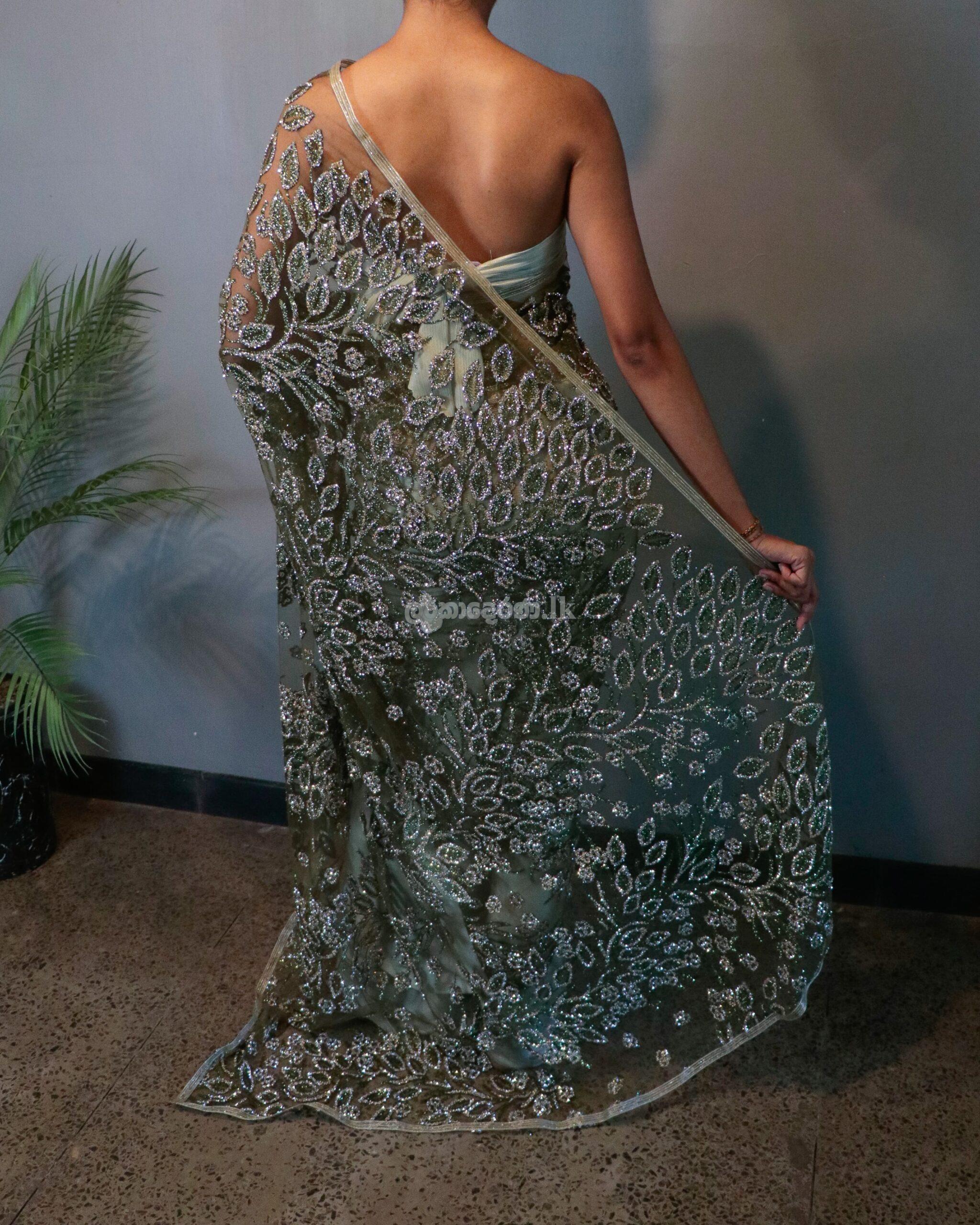 Worked saree for sale