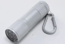 LED 9-light carabiner flashlight