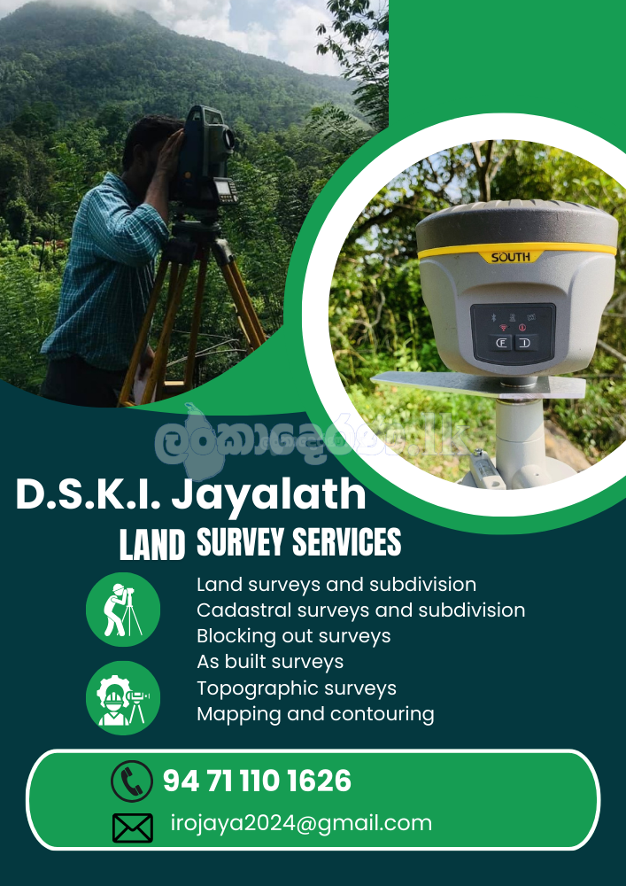 Land Survey Services Maharagama