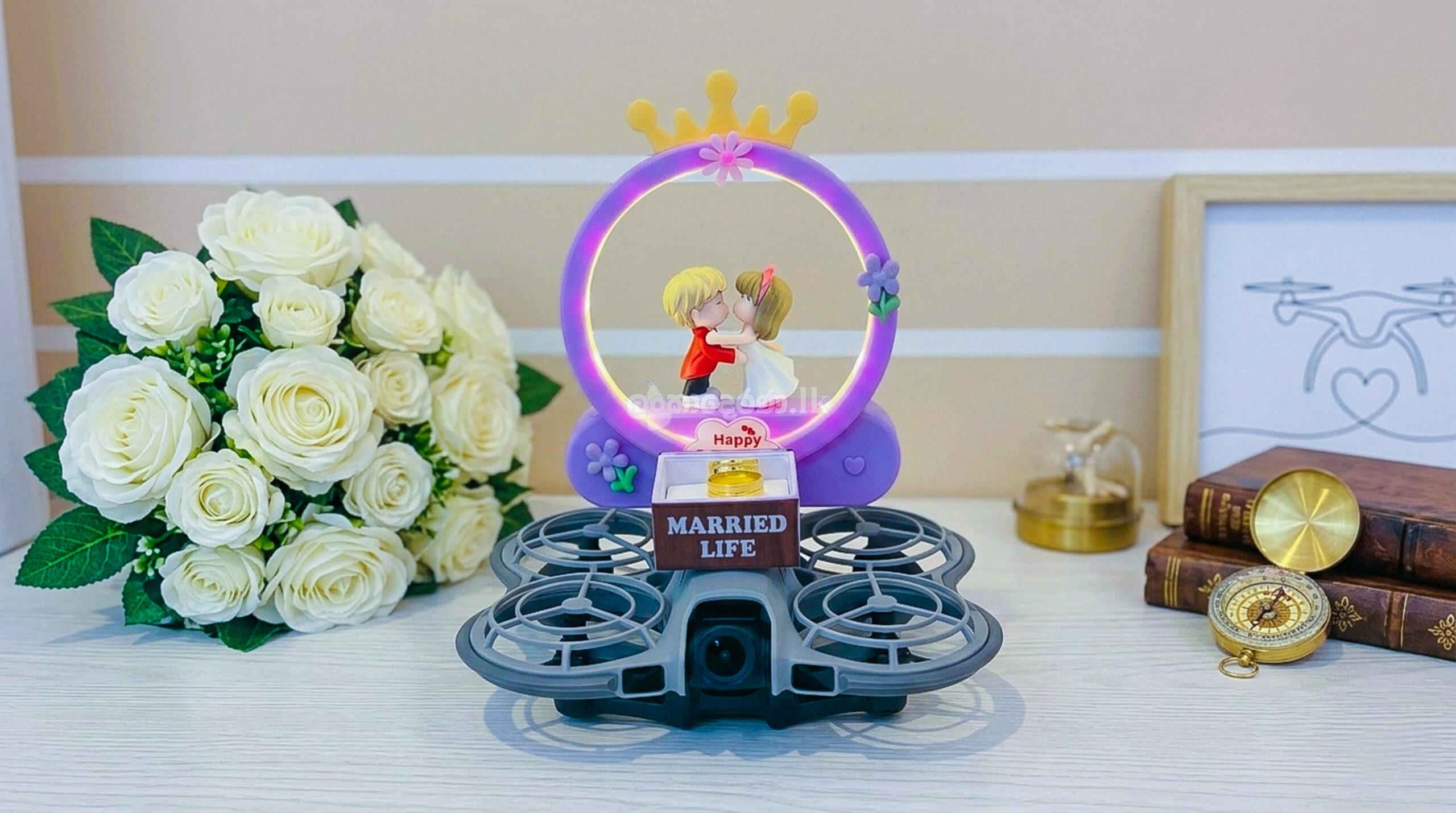 Wedding Ring Drone Delivery