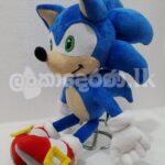 Handmade Character Soft Toy Sonic the Hedgehog