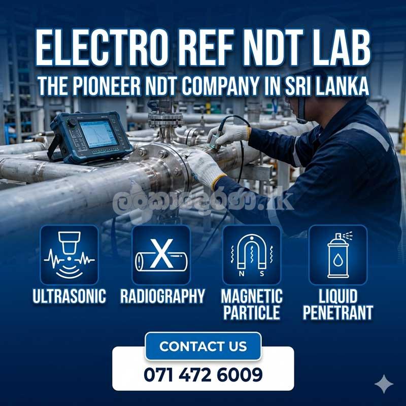 NDT Services Sri Lanka – Electro Ref NDT Lab