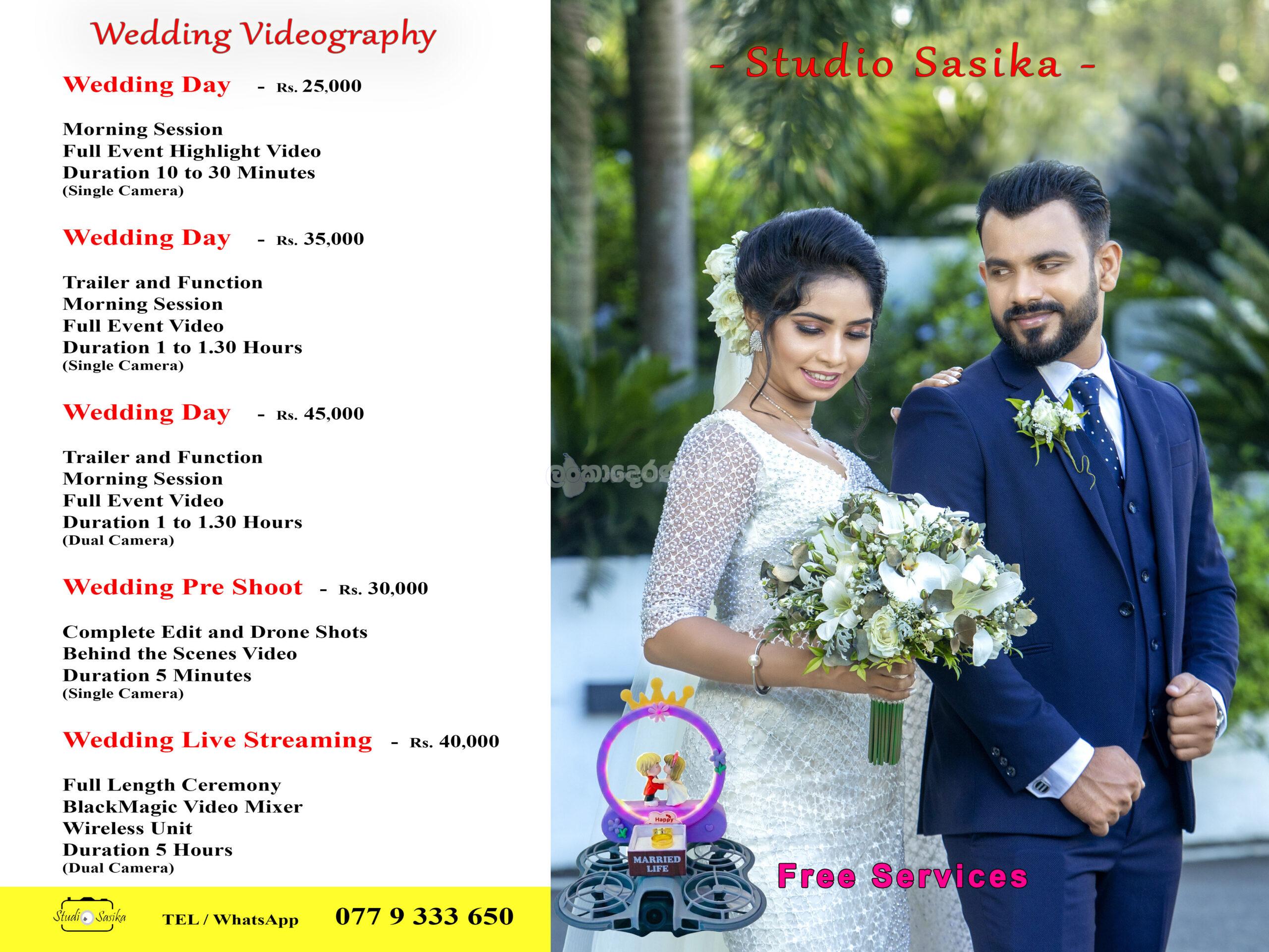 Wedding Photography & Videography