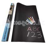 Blackboard Removable Vinyl Wall Sticker Chalkboard Kids Chalk Board Black Chalkboard Contact Paper Paint Alternative Wallpaper – Adhesive Eraseble Cuttable Removable (Black, 60x200cm