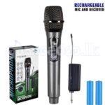high Quality UHF TTD-M10 Single Wireless Rechargeable Microphone
