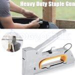 Universal Staple Gun Manual Nail Gun Heavy Duty Furniture Stapler for Fixing Material, Advertising Paint, Decoration, Carpentry