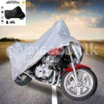 Bike Cover Water Proof full Size Motorcycle Motorbike 100cm – 200cm Bike Cover Parachute Top Parking Cover with free pouch for cover