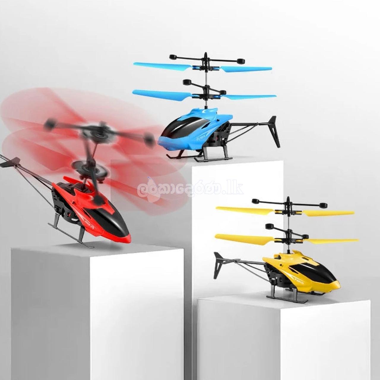 Hand Induction Control Flying Helicopter Toy with Infrared Sensor, USB Charger and Flashing Light for Kids