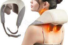 Massagers for Neck and Shoulder with Heat Goletsure Pain Relief Deep 5D Kneading