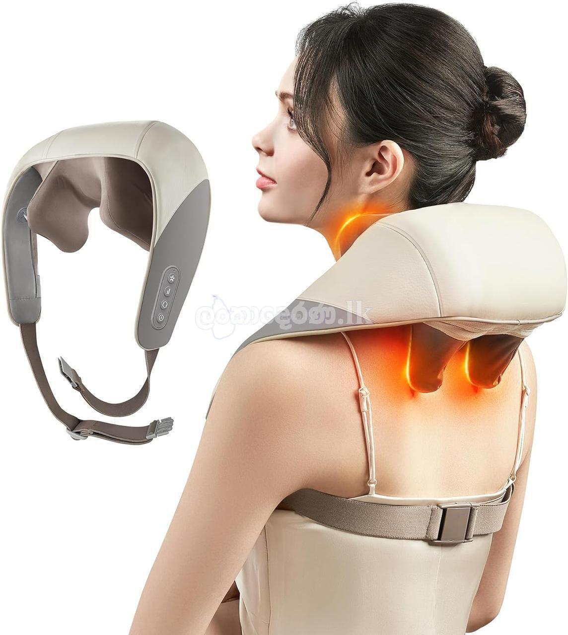 Massagers for Neck and Shoulder with Heat Goletsure Pain Relief Deep 5D Kneading