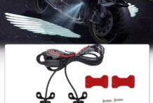 Bike Angel Wing Light Fog Lamp Motorbike LED (Universal For Bike, Pack of 2)