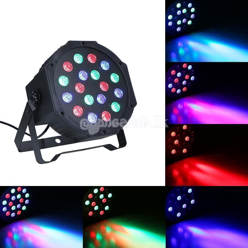18 Beads RGB Plastic Par Lights Led Par Light