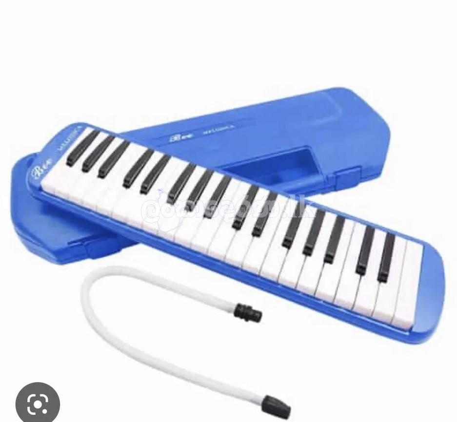 Educational Musical Instrument Colorful 37 Keys Melodica With Plastic Case (High Quality)