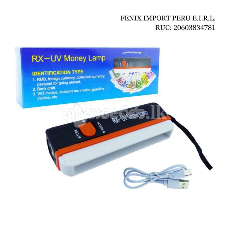 Money Detector Cash Detector RX-UV Rechargeable