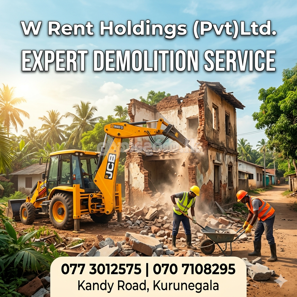 Buildind Demolition Works Kurunegala