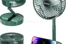 Telescopic Folding Fan Rechargeable FS-21