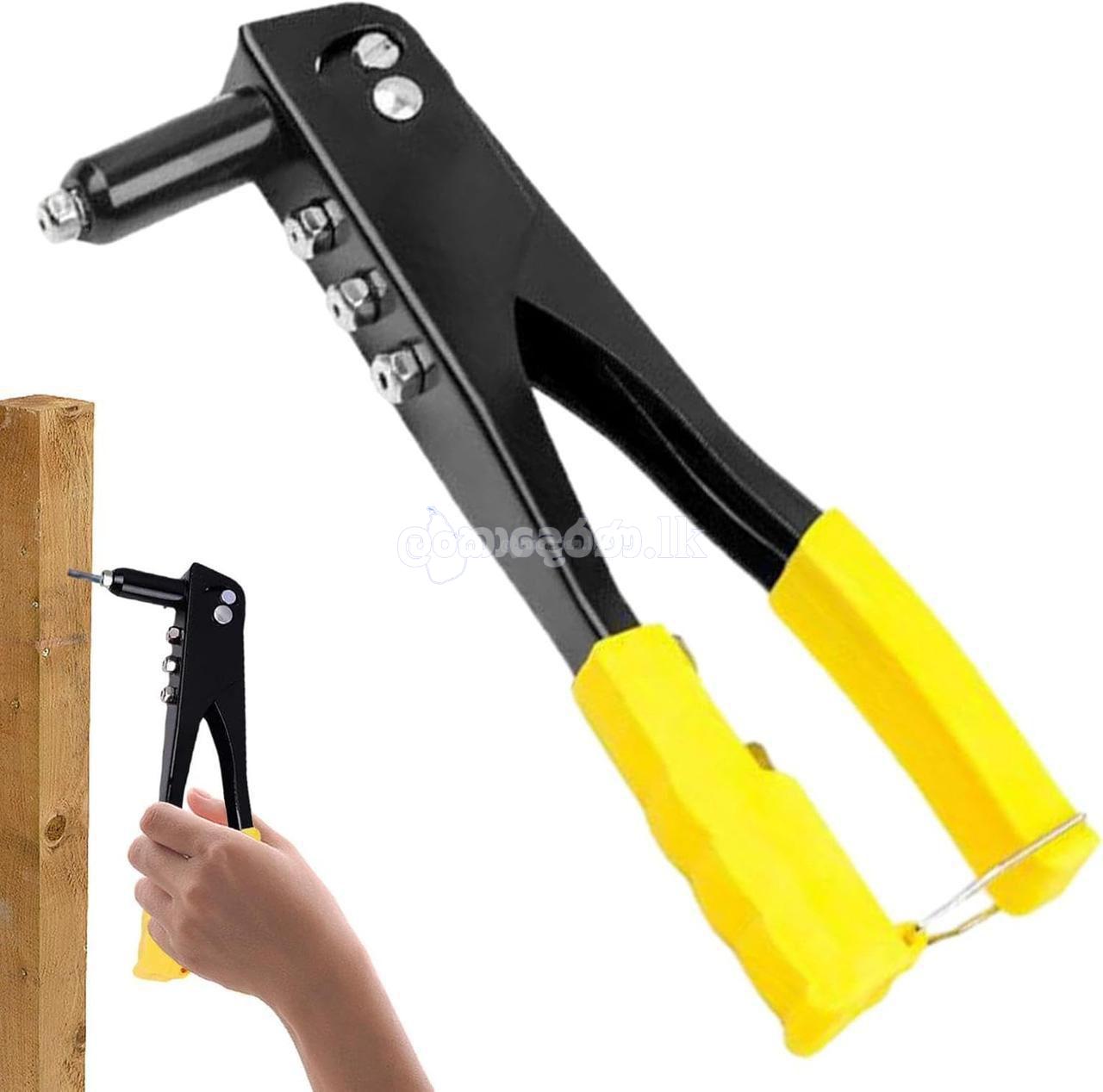 Heavy Duty Hand Riveter Manual Pop Rivet Gun Riviter Tool Home DIY Repair KIT
