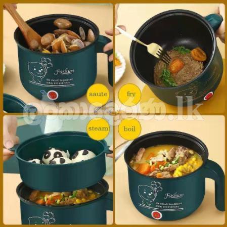 Green Moon Multi Electric Hot Pot Mini Rice Cooker Small 1.8L Cookers Non-Stick Liner Rice Cooker With Steamer