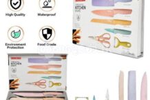 Corrugated 6pcs Kitchen Knife Set