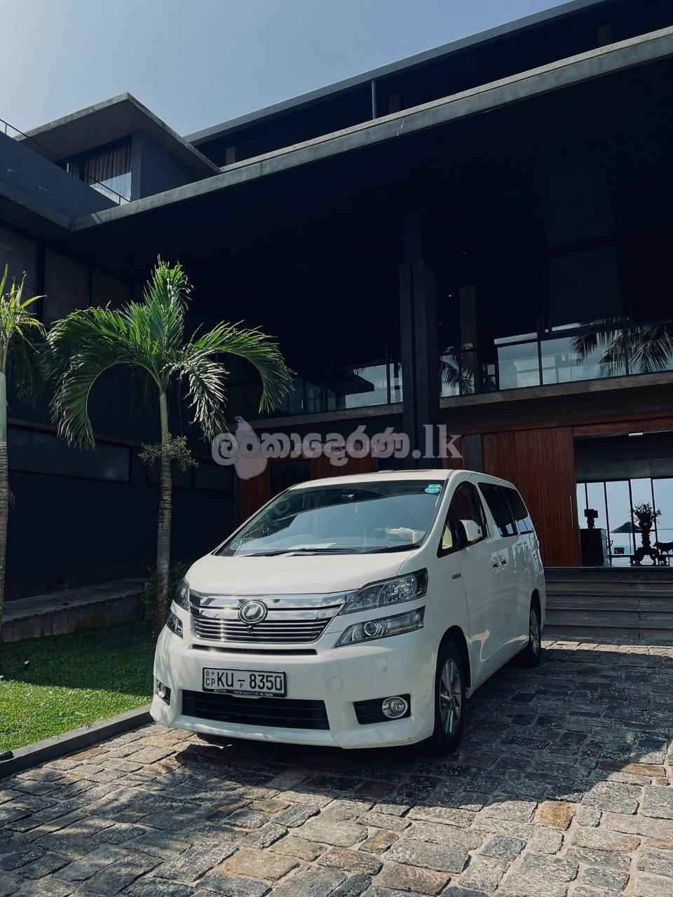 Toyota Voxy | Estima Vehicle For hire and Tour Service in sri lanka